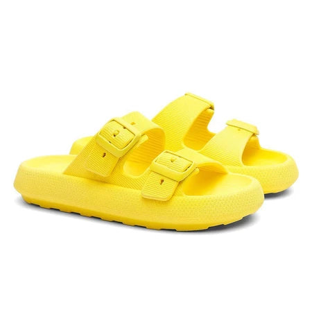 Chinelo Feminino Nuvem Slide Confortável Birken Fivela