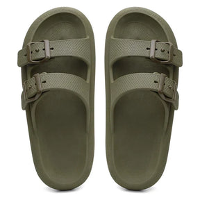 Chinelo Feminino Nuvem Slide Confortável Birken Fivela